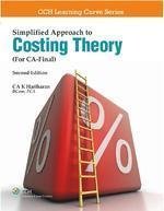 Download Simplified Approach To Costing Theory (For CA Final) - K. Hariharan file in PDF