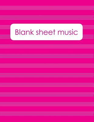 Read online Blank Sheet Music: Music Manuscript Paper / Staff Paper / Perfect-Bound Notebook for Composers, Musicians, Songwriters, Teachers and Students - Magenta Cover - NOT A BOOK file in ePub