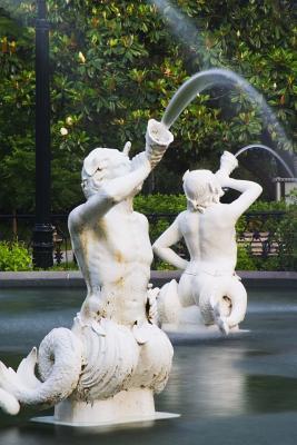 Read online Forsyth Park Merman Fountain in Savannah Georgia Journal: 150 Page Lined Notebook/Diary - NOT A BOOK file in PDF