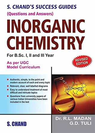 Read online S.Chands Success Guide (Q&A) Inorganic Chemistry (Success Guides) - Gaurav Madan | ePub