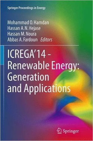 Read Icrega 14 - Renewable Energy: Generation and Applications - Mohammad O. Hamdan | PDF