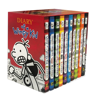 Download Diary of a Wimpy Kid Box of Books (Books 1-10) - Jeff Kinney | PDF