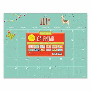Download Monthly Themed Large Desk Pad Monthly 2020 Calendar: July 2019 - June 2020 (Academic Year Desktop Calendar, Planning Blotter) -  | ePub