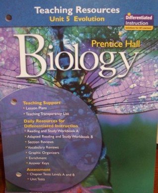 Read online Unit 5: Evolution; Teaching Resources (Biology) - Prentice Hall file in PDF