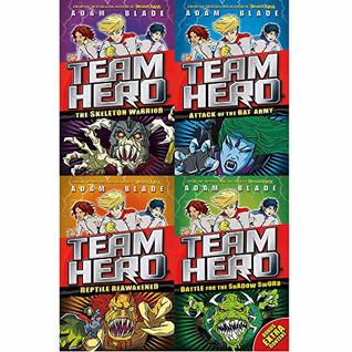 Download Team hero series 1 adam blade collection 4 books set (lair of the fire lizard, attack of the bat army, reptile reawakened, battle for the shadow sword) - Adam Blade | PDF