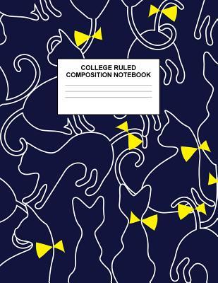 Read College Ruled Composition Notebook: Cute Blank Lined Journal to Write In with White Paper Rule Pages for School Subject and Writing Pad: Design Code A4 5608 - Nifty Prints | PDF
