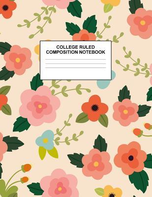 Read online College Ruled Composition Notebook: Cute Blank Lined Journal to Write In with White Paper Rule Pages for School Subject and Writing Pad: Design Code A4 2562 - Nifty Prints file in ePub
