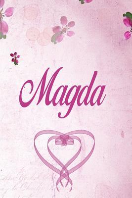 Read Magda: Personalized Name Notebook/Journal Gift For Women & Girls 100 Pages (Pink Floral Design) for School, Writing Poetry, Diary to Write in, Gratitude Writing, Daily Journal or a Dream Journal. - Personalized Name Publishers file in PDF