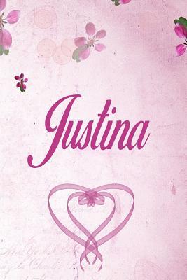 Read Justina: Personalized Name Notebook/Journal Gift For Women & Girls 100 Pages (Pink Floral Design) for School, Writing Poetry, Diary to Write in, Gratitude Writing, Daily Journal or a Dream Journal. - Personalized Name Publishers file in PDF