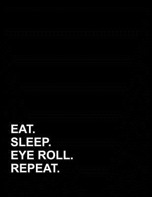 Read Eat Sleep Eye Roll Repeat: Genkouyoushi Notebook -  | ePub
