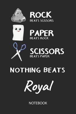 Download Nothing Beats Royal - Notebook: Rock Paper Scissors Game Pun - Blank Ruled Kawaii Personalized & Customized Name Notebook Journal Boys & Men. Cute Desk Accessories & Kindergarten Writing Practise, Back To School Supplies, Birthday & Christmas Gift. - Rockpaperscissors Publishing | ePub