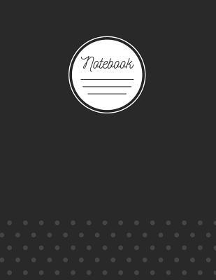 Download College ruled composition notebook 8.5 x 11: Large black journal 120 pages to write in (Basic Notebook) -  | ePub