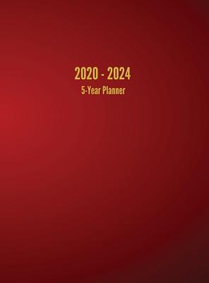 Download 2020 - 2024 5-Year Planner: 60-Month Calendar (Red) - I S Anderson file in PDF