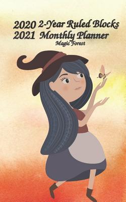 Download 2020-2021 2-Year Ruled Blocks Monthly Planner Magic Forest: Pocket / Wallet Size 24-Month Planner Ruled Planner Calendar with Holidays Perfect Tool for Time Management, Planning, Organizing, Goals Setting and Achievement 5x8 -  file in ePub