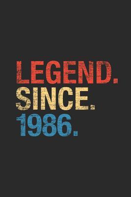 Download Legend Since 1986: Graph Paper Notebook - Happy Birthday Gift or Happy Anniversary Gift Idea - Legend Publishing | ePub